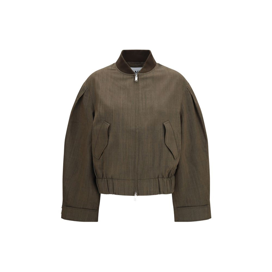 Bicolor Wool Oves Aries Bomber
