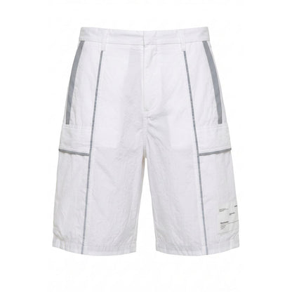 White Polyamide Men Shorts