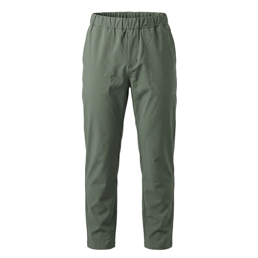 Green Cotton Men Pant