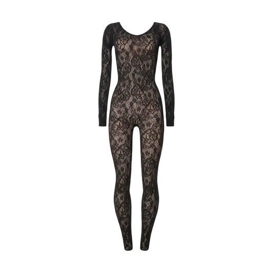 Black Polyamide Jumpsuit