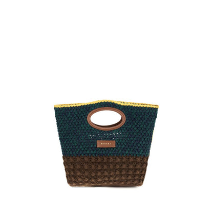 Multicolor Wool Oves Aries Clutch Bag