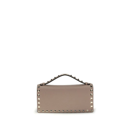 Beige Calf Leather Bos Taurus Wallet