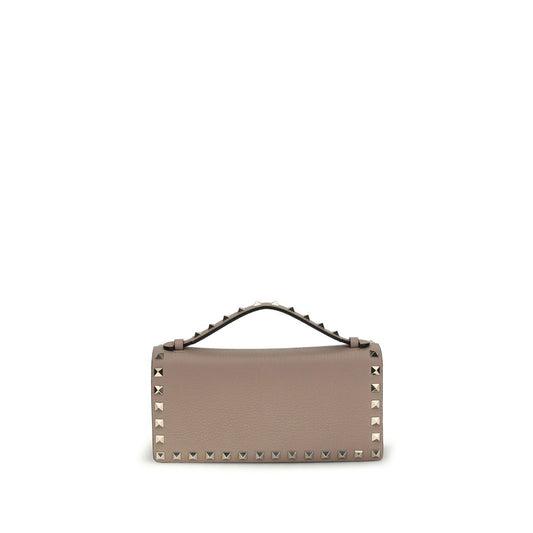 Beige Calf Leather Bos Taurus Wallet