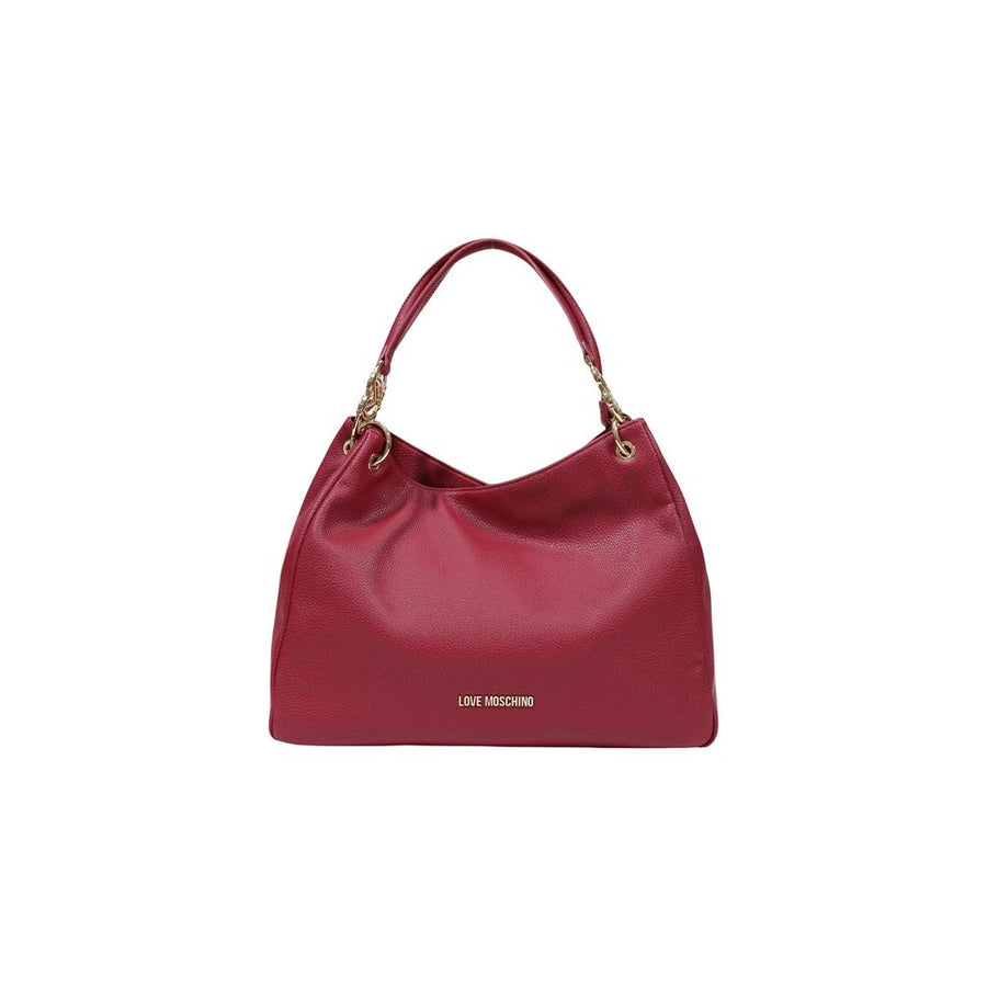 Purple Polyethylene Handbag