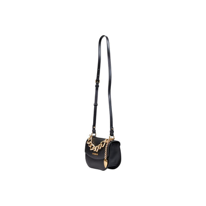 Black Polyester Handbag