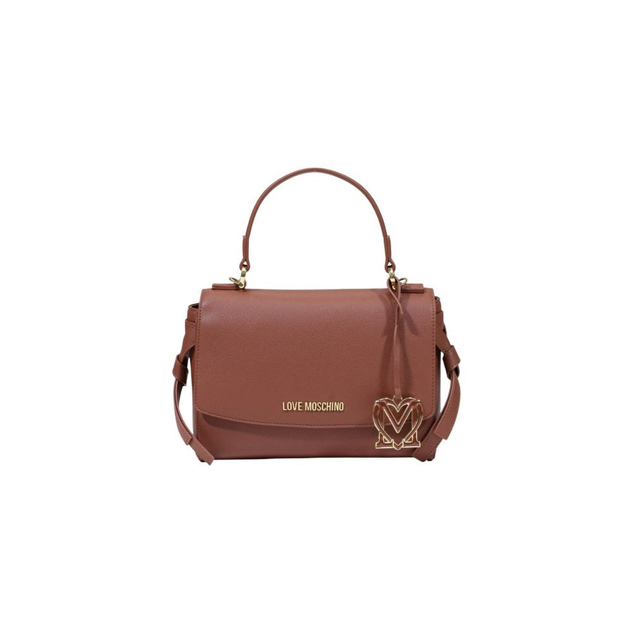 Brown Polyethylene Handbag