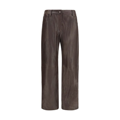 Brown Leather Pants
