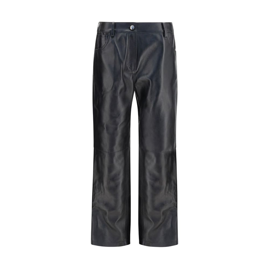 Black Leather Pants