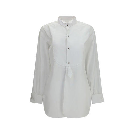 White Cotton Dress Shirt