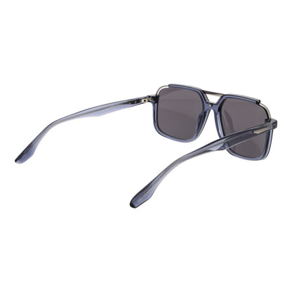 Blue Acetate & Stainless Steel Sunglasses
