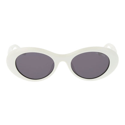White Acetate Sunglasses