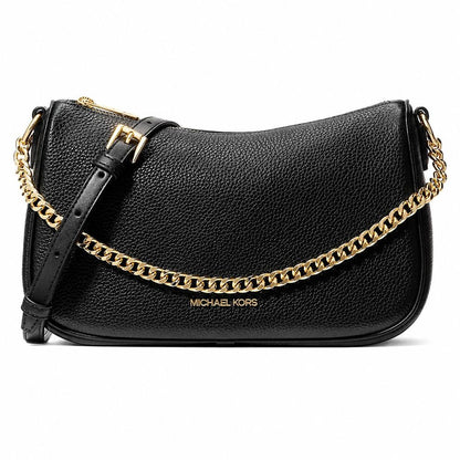 Black Leather Shoulder Bag