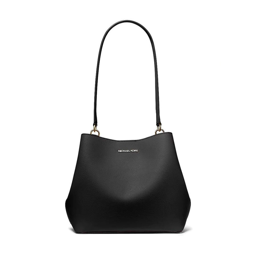 Black Canvas Shoulder Bag