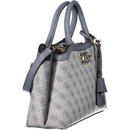 Azzurro Polyurethane Women's Bag