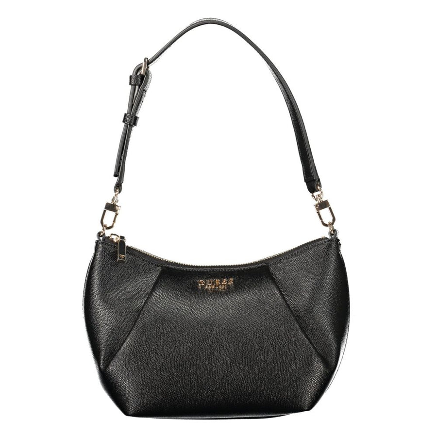 Black Polyurethane Women's Bag