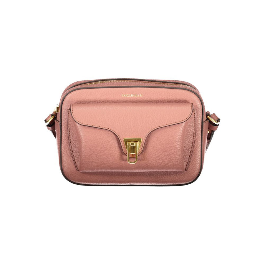 Pink Leather Women's Bag