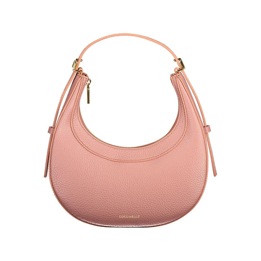 Pink Leather Handbag