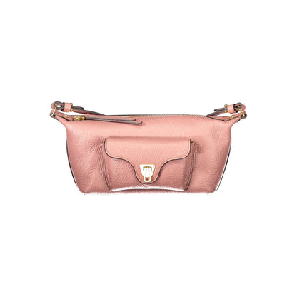 Pink Leather Handbag