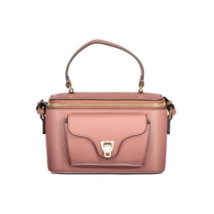 Pink Leather Handbag