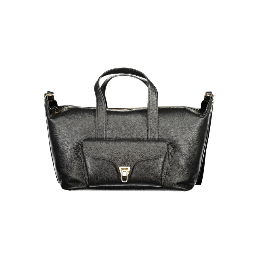 Black Leather Handbag