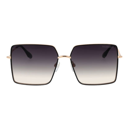 Black Stainless Steel Sunglasses