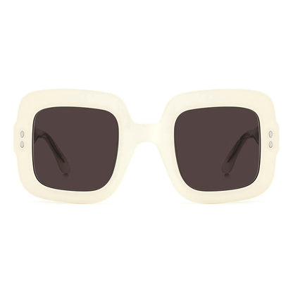 Beige Acetate Sunglasses