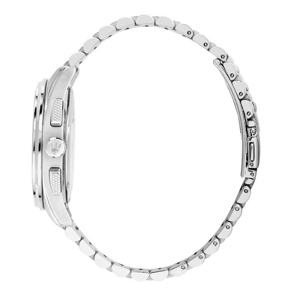 Gray Stainless Steel Dress Watch