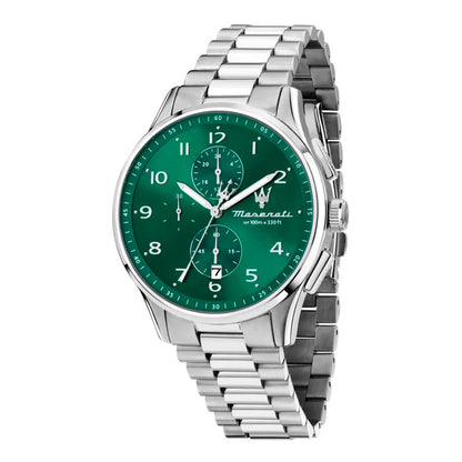 Gray Stainless Steel Dress Watch