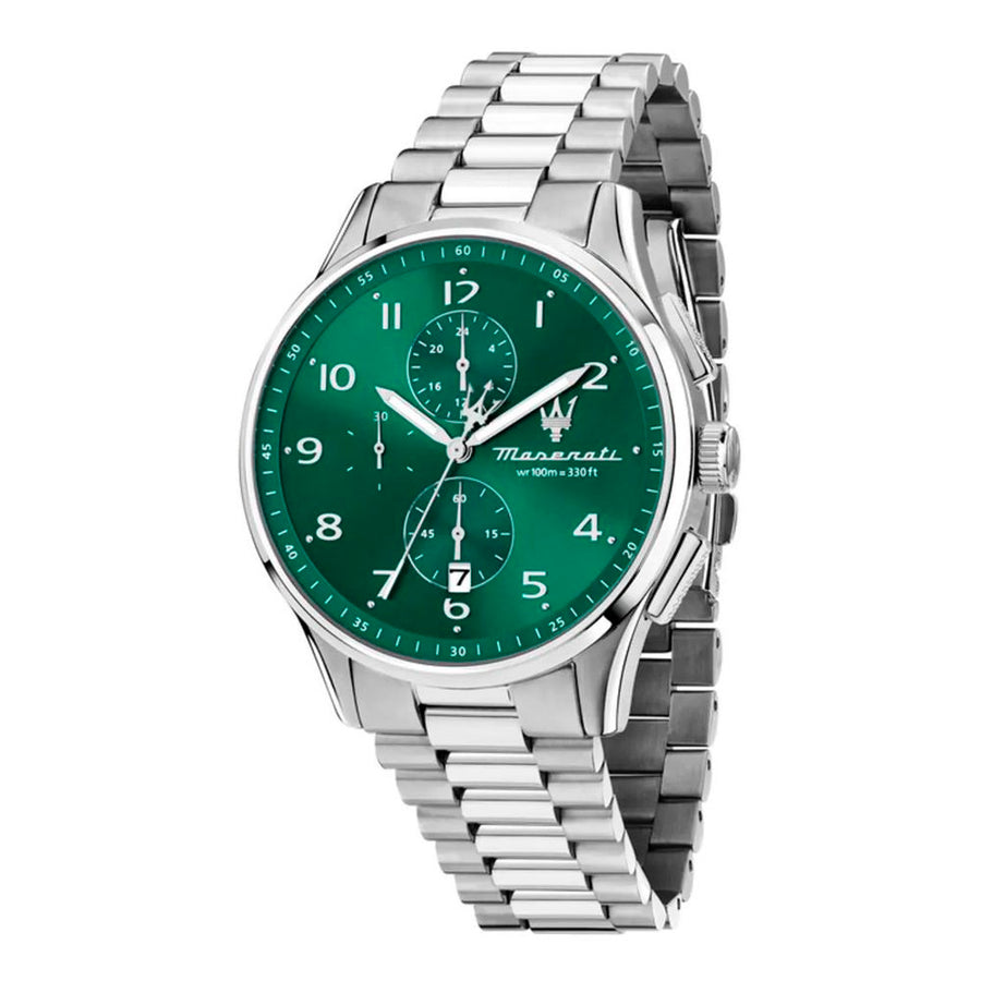 Gray Stainless Steel Dress Watch