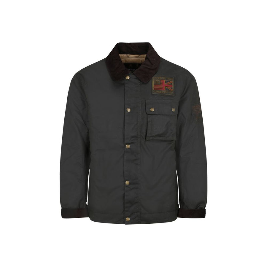 Bicolor Cotton Coat