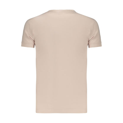 Pink Cotton Womens T-Shirt