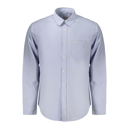 Azzurro Cotton Men Shirt