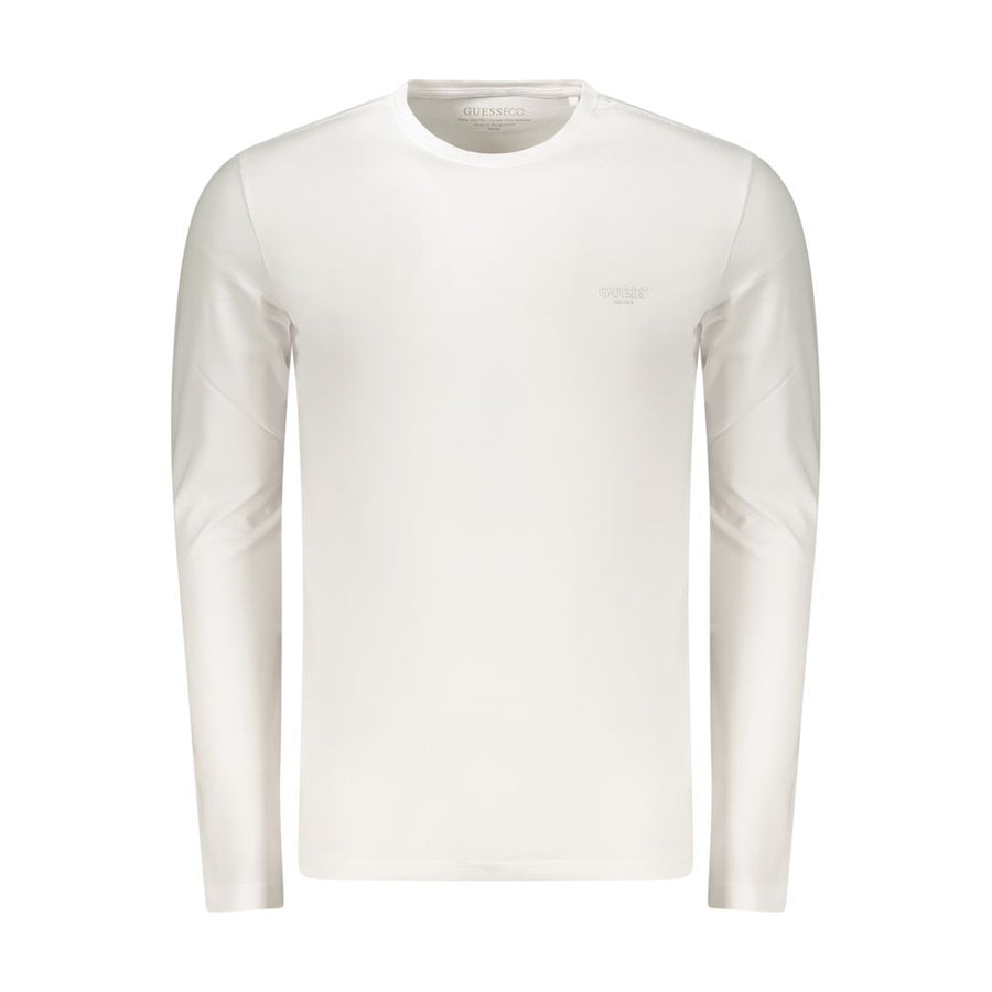 White Cotton Men's T-Shirt