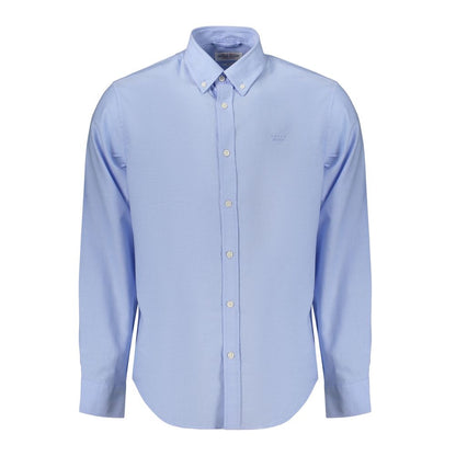 Azzurro Cotton Men's Shirt