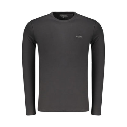 Black Cotton Men's T-Shirt