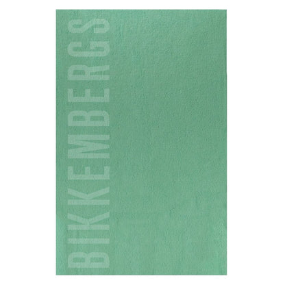 Green Cotton Women Towel