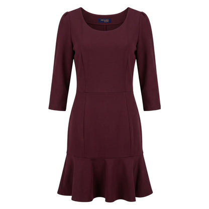 Red Viscose Women Dress