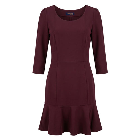 Red Viscose Women Dress