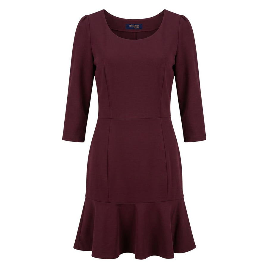 Red Viscose Women Dress