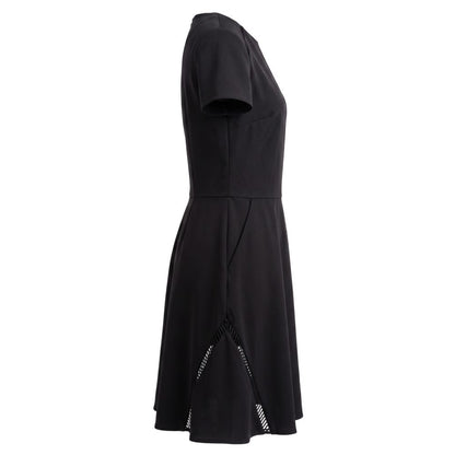 Black Polyester Women's Dress