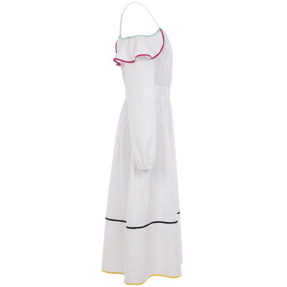White Cotton Women Dress