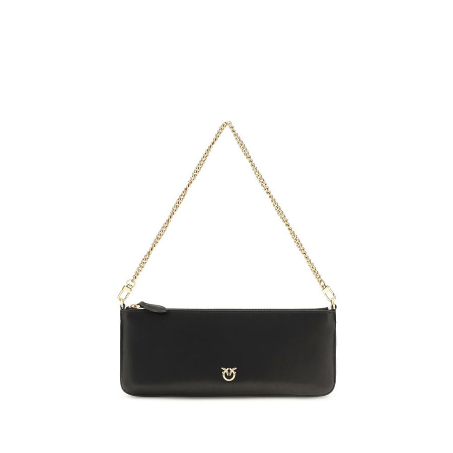 Black Calf Leather Bos Taurus Shoulder Bag