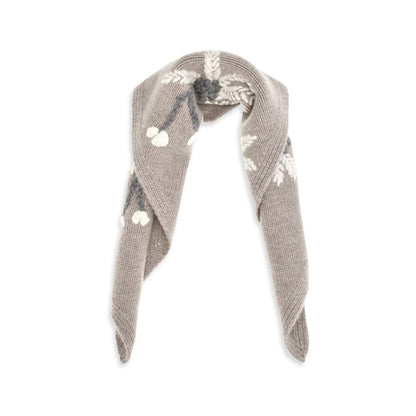 Beige Wool Oves Aries Scarf