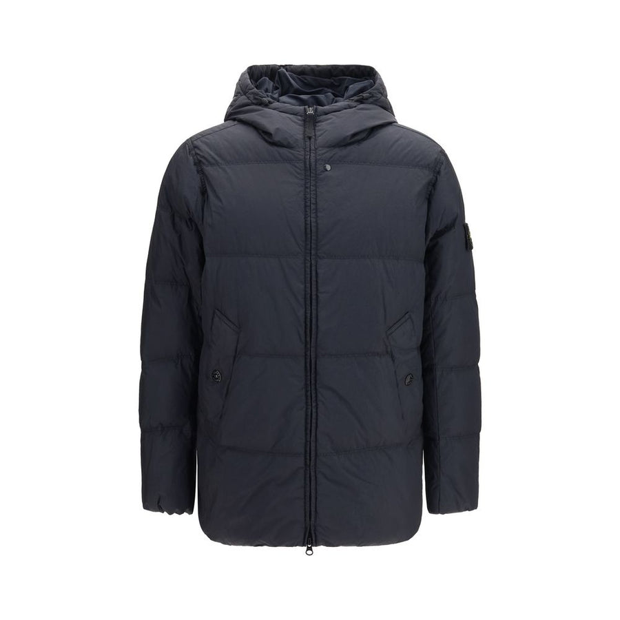 Blue Goose Down Full-Length Jacket