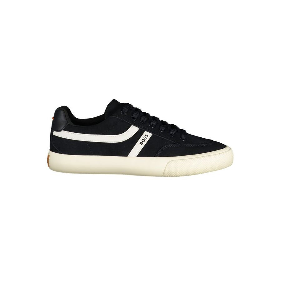 Blue Polyurethane Men's Sneaker
