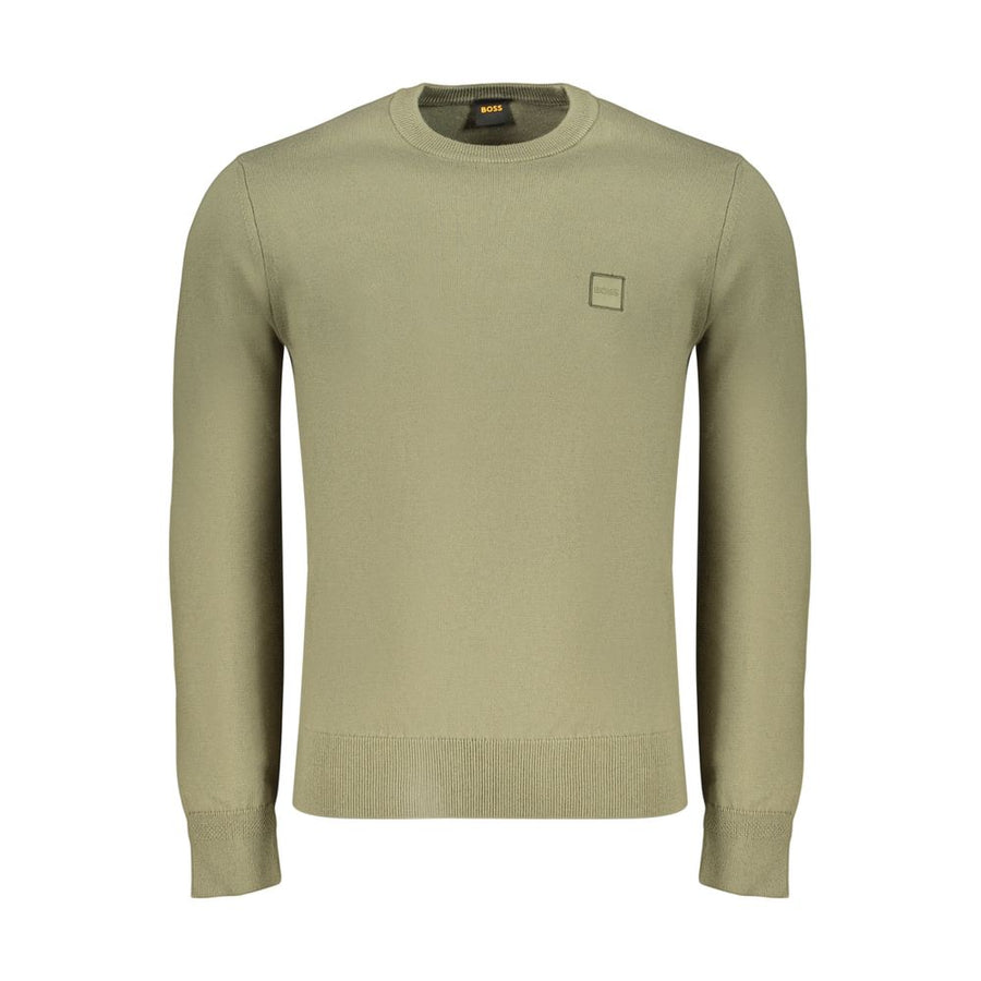 Green Cotton Men's Shirt