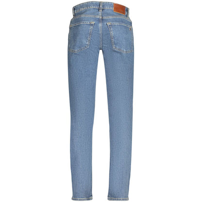 Blue Cotton Men's Jeans