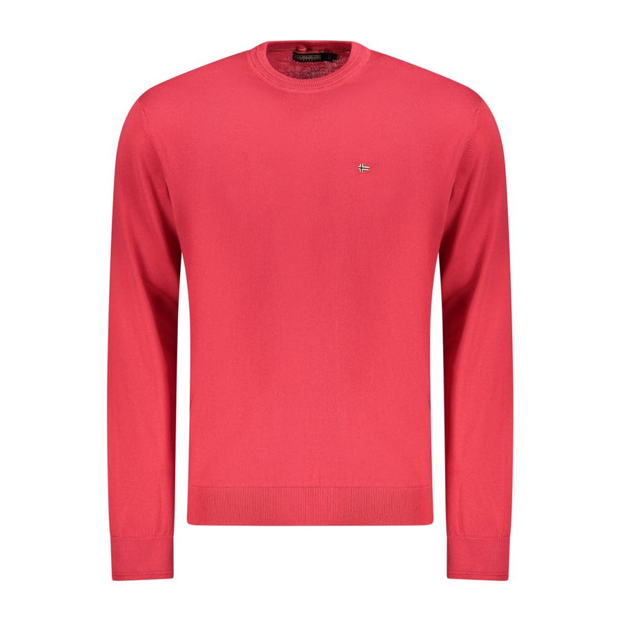 Red Cotton Men's Shirt