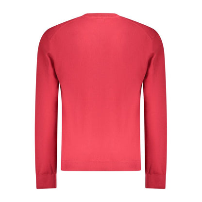 Red Cotton Men's Shirt