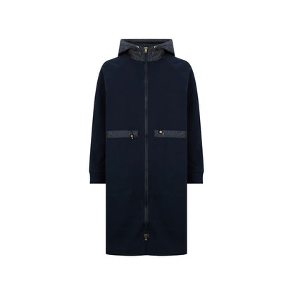 Blue Cotton Coat